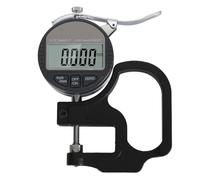 ZDETGU Medidor de Espesor Digital, Medidor de Espesor de 0,001 Mm con Pantalla LCD, Conversión Pulgadas/métrico para Medición de Papel, Cuero, Chapa Metálica, Cables y Películas