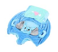 ZDETGU Sofá para Silla de bebé con Animales de Dibujos animados: Soporte Ergonómico para Bebés con Base Antideslizante, Tela de Felpa Suave y Asas Portátiles para que los Niños Pequeños Aprendan y