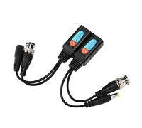 ZDETGU Video de 8MP Potencia Balun Transceptor Transmisor de par Torcido con Chip de Protección de Rayos para Señales HD-CVI/AHD/TVI/CVBS 12-48V