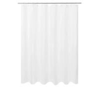 ZDLLDZ Cortina de Ducha Blanca Pura, Cortina de Ducha Impermeable, Cortina de partición de baño, decoración de baño 138x153cm (54x60in)