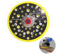 ZDNT Disco de lijado de 6 pulgadas / 150 mm Base para lijadora Almohadilla de repuesto para lijadora 54 agujeros compatible con Mirka CEROS DEROS para pulido y molienda