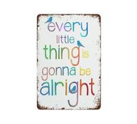 ZDVHOMCB You Got This Motivational Metal Sign Vintage Tin Plaque Inspirational Wall-Art for Home Office Gym Encouragement Decor 8 X 12 Inch