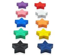 ZDZBLX Imanes Nevera, 10 Piezas 10 Colores Imanes Potentes, Imanes Pizarra Magnética, Mini Redondos Coloridos Magnets para Pizarra Magnética Nevera