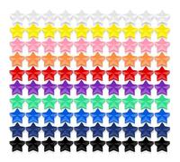 ZDZBLX Imanes Nevera, 100 Piezas10 Colores Imanes Potentes Imanes Pizarra Magnetica Imanes Pequeños, Estrella Iman Potente Iman Nevera Mini Redondos Coloridos Magnets, para Pizarra Magnetica Nevera