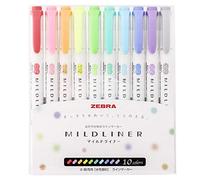 Zebra - Bolígrafo fluorescente de 10 colores Wkt7-10C [Importación paralela de Japón]