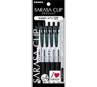 Zebra Gel Ballpoint Pen Sarasa Clip 0.4 Black 5 P-JJS15-BK5