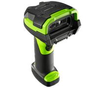 Zebra Lector de códigos de barras portátil LI3678-ER Bluetooth 1D Multi-IF FIPS Kit USB negro/verde