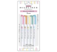 Zebra Mildliner 5C-N Set de rotuladores
