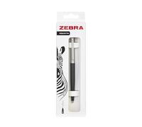 Zebra Pen 901 - Bolígrafos negros elegantes y elegantes, retráctiles y fiables, tinta negra, bolígrafos de barril negro de alta calidad con estuche de presentación, punta fina, 1 paquete, color negro