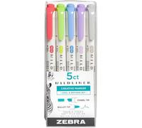 ZEBRA ROTULADOR ZEBRA MILDLINER COOL & REFINED 5 COLORES SURTIDOS MILDLINER 14x6x1 Cms.