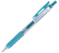 Zebra Sarasa - Bolígrafo con clip (0,5 mm), color Blue Green