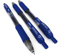 Zebra Sarasa - Bolígrafo retráctil de tinta de gel (0,7 mm, 3 unidades), tinta azul