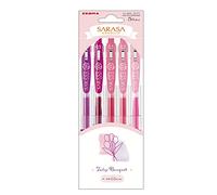 Zebra Sarasa Clip 0.5mm Ramo de tulipanes 5 colores Set
