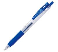 Zebra Sarasa JJS15 - Bolígrafo de gel, caja de 10 unidades, 0.4mm, tinta color azul