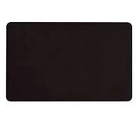 Zebra Tarjetas de Plástico Negras Brillantes Food Safe PVC 30 Mil (500 Unidades)