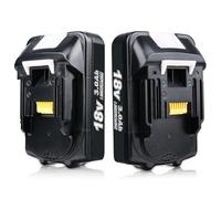 ZEERISA 2 unidades de 3,0 Ah BL1815 batería de repuesto para Makita 18 V batería compatible con cargadores originales de 18 V y herramientas eléctricas inalámbricas BL1815N BL1830 BL1840 BL1850 BL1860