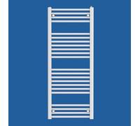 Zehnder Aura PBCN-120-050 Radiador Toallero Cromado 1217x500 mm | 300W | Agua/Mixto | Diseño Moderno para Baño | Secado Rápido de Toallas