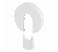 Zehnder - Juego de tapas 2 piezas, para cubrir conexión de radiador con diámetro 15 mm, blanco 816281