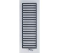 Zehnder Quaro QAE-180-045/GD radiador de diseño, 1865x30x450, ZQ1Z0345B300020, Radiadores de baño: Negro RAL 9005