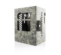 Zeiss Caja Protectora para Cámara de Caza Secacam 3 | Caja Metálica de Seguridad y Protección contra el Vandalismo para Cámaras de Naturaleza, con un Diseño Clamuflado y Resistente a la Intemperie