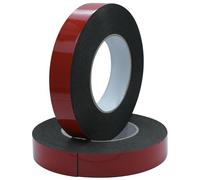 ZEKUN 2 piezas Cinta Doble Cara Extrafuerte 25mm*10m Potente Cinta Adhesiva Doble Cara Impermeable Resistente a Altas Cara, Impermeable y Resistente a Altas Temperaturas,se Puede Usar para Reparación