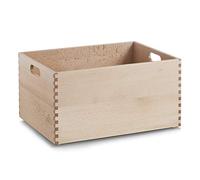 Zeller 13309 Caja Multiusos, Madera, Marrón, 40x30x21 cm
