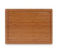 Zeller 25220 Tabla para Cortar, Madera, Marrón, 45x33x3 cm