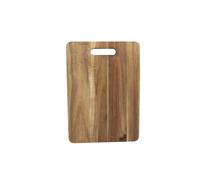 Zeller Present Tabla de cortar rectangular 25554, madera de acacia, 35 x 25 x 1 cm, color natural