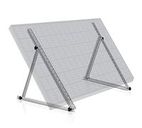 Zelsius Juego de soporte universal para panel solar con ángulo ajustable de 0 a 90°, soporte para paneles, kit de montaje de aluminio para paneles, montaje en panel solar (104 x 3 x 3 - 104 cm, 1)