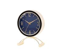 ZengL263NgS Reloj de Escritorio Relojes de Escritorio Sencillos, Modernos, for Sala Estar, hogar, Reloj Mesa Decorativo, silencioso(Blue)