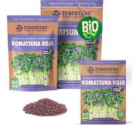ZenGreens® Semillas de komatsuna roja eco - 200g o 500g