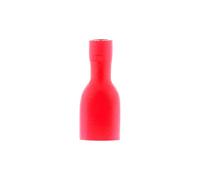 Zenitech 121720 - Juego de 10 bornes de 6,3 mm, color rojo