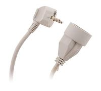 Zenitech - Alargador 16A 2P+T HO5VV-F 3G1.5mm² Blanco 10m