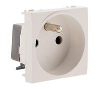 Zenitech - Autoconexión toma 2P+T. Solo motor - Blanco - Simplea