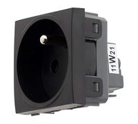Zenitech - Autoconexión toma 2P+T. Solo motor - Negro - Simplea