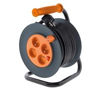 Zenitech - Bobina de 4 tomas 16A - Cable 3G1,5 mm² - 20m