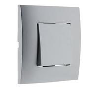 Zenitech Botón pulsador montado Plateado Simplea