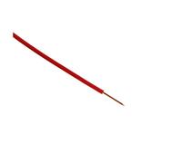 Zenitech - Cable de Alimentación Eléctrica H07V-U 1,5 mm² - Conductor Monohilo con Aislante PVC - Uso Interior - Conexiones Residenciales - Tensión Nominal Hasta 700V - 25 m - Rojo