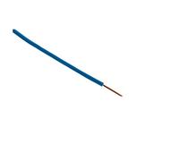 Zenitech - Cable de Alimentación Eléctrica H07V-U 2,5mm² - Azul - 10m - Conductor Monohilo Aislante PVC - Para Conexiones Interiores Residenciales y Pequeño Terciario - Tensión Nominal hasta 700V