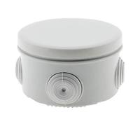 Zenitech - Caja Estanca Ø80 x 45 mm IP55 - Gris - Tapa con Cierre 1/4 de Vuelta - Protege Conexiones Eléctricas del Agua y Polvo - Ideal para Exterior