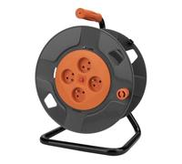 Zenitech - Carrete 4 tomas 2P+T 16A vacío para cablear + disyuntor