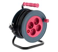 Zenitech - Carrete doméstico 15m 3G1 mm² - Rosa