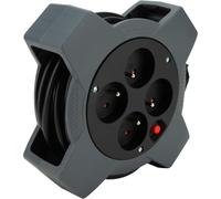 Zenitech - Carrete doméstico 3 metros 4 tomas 16A