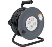 Zenitech - Carrete HO5VV-F 4 tomas 3G1.5 40m + disyuntor