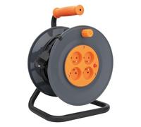 Zenitech - Enrollador 4 tomas HO5VV-F 3G1mm² 25m + disyuntor