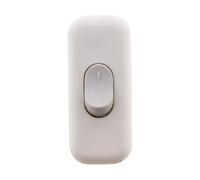 Zenitech - Interruptor Bipolar 2A para Luminaria - Blanco - Diseño Moderno y Compacto - Dimensiones 6 x 3 x 2 cm - Ideal para Instalaciones Interiores - Peso del Paquete 4 kg - Duradero y Confiable