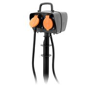 Zenitech - Spike 2 tomas 2P+T cable H07RN-F 3G1.5mm² IP44 + programador
