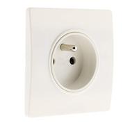 Zenitech - Toma terminal de coche 2P+T 16A + garras blancas - Diwone