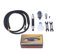 ZenithAur Mini molinillo de lápiz de aire, 50000 rpm de alta velocidad, 5,5 cfm, entrada de aire de 1/4 pulgadas, pluma de tallado neumática para detalles de metal, madera y piedra