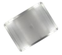 Zenker 1540350 - Bandeja para hornear perforada (aluminio, placa perforada, aluminio, 40 x 30 x 1,5 cm), color gris